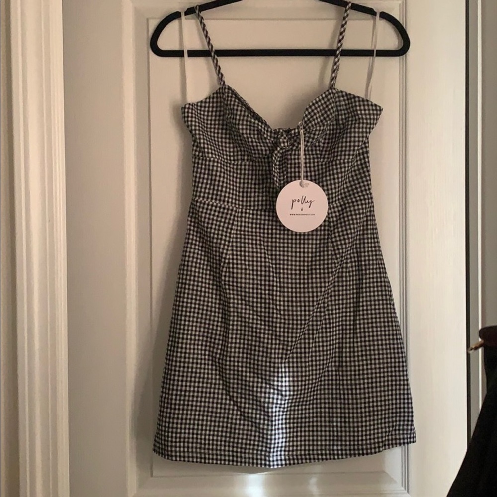 Gingham Mini Dress - Princess Polly